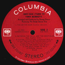 Load image into Gallery viewer, Tony Bennett : Who Can I Turn To (LP, Album)