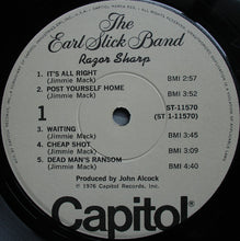 Load image into Gallery viewer, The Earl Slick Band : Razor Sharp (LP, Album)