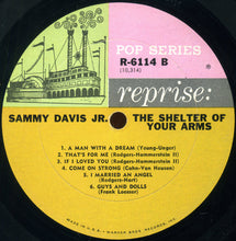Charger l'image dans la galerie, Sammy Davis Jr. : The Shelter Of Your Arms (LP, Album, Mono)