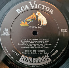 Load image into Gallery viewer, Sons Of The Pioneers* : Country Fare (LP, Album, Mono)