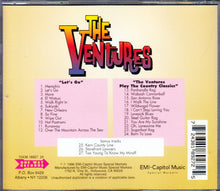 Laden Sie das Bild in den Galerie-Viewer, The Ventures : Let's Go! / The Ventures Play The Country Classics (CD, Comp)