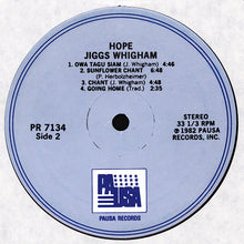 Laden Sie das Bild in den Galerie-Viewer, Jiggs Whigham : Hope (LP, Album, RE)