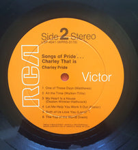 Load image into Gallery viewer, Charley Pride : Songs Of Pride...Charley That Is (LP, Album)