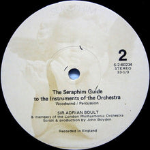 Load image into Gallery viewer, Sir Adrian Boult & Members Of The London Philharmonic Orchestra* : The Seraphim Guide To The Instruments Of The Orchestra (LP, Album)