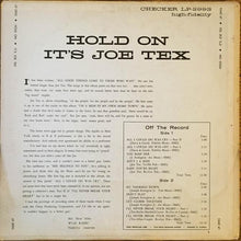 Laden Sie das Bild in den Galerie-Viewer, Joe Tex : Hold On! It's Joe Tex (LP, Comp, Mono)
