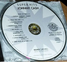 Load image into Gallery viewer, Johnny Cash : Super Hits (CD, Comp, RE)