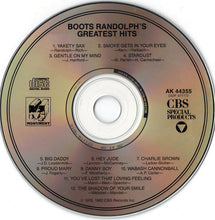 Load image into Gallery viewer, 'Boots' Randolph* : The Greatest Hits Of Boots Randolph (CD, Comp)