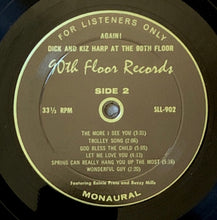 Load image into Gallery viewer, Dick and Kiz Harp : Again! (LP, Album, Mono)