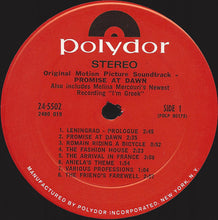 Charger l'image dans la galerie, Georges Delerue : Promise At Dawn (Original Motion Picture Soundtrack) (LP, Album)