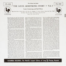 Load image into Gallery viewer, Louis Armstrong And Earl Hines : The Louis Armstrong Story - Volume 3 (LP, Comp, Mono, RE)