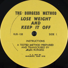 Load image into Gallery viewer, Russ Burgess (2) : Lose Weight And Keep It Off: The Burgess Method (LP)