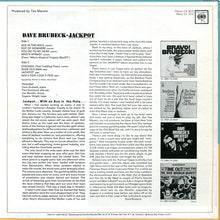 Load image into Gallery viewer, Dave Brubeck : Jackpot (LP, Album, Ter)