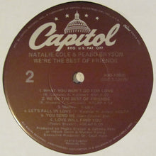 Load image into Gallery viewer, Natalie Cole & Peabo Bryson : We're The Best Of Friends (LP, Album)