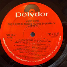 Load image into Gallery viewer, Francis Lai And Michel Legrand : Bolero (Original Motion Picture Soundtrack) (LP, Album, 26 )