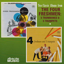 Load image into Gallery viewer, The Four Freshmen : 5 Trombones & 5 Trumpets (CD, Comp, RE)