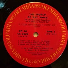 Load image into Gallery viewer, Ray Price : The World Of Ray Price (2xLP, Comp)