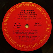 Load image into Gallery viewer, Ray Price : The World Of Ray Price (2xLP, Comp)