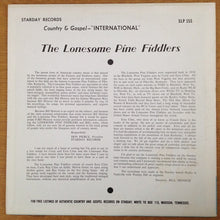 Laden Sie das Bild in den Galerie-Viewer, The Lonesome Pine Fiddlers : 14 Mountain Songs Featuring 5-String Banjo (LP, Mono)