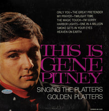 Load image into Gallery viewer, Gene Pitney : This Is Gene Pitney Singing The Platters' Golden Platters (LP)