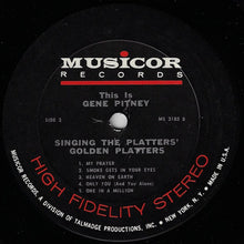 Load image into Gallery viewer, Gene Pitney : This Is Gene Pitney Singing The Platters' Golden Platters (LP)
