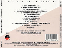 Charger l'image dans la galerie, Michael Feinstein : Isn't It Romantic (CD, Album)