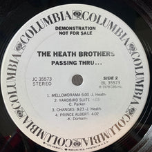 Load image into Gallery viewer, The Heath Bros.* : Passing Thru... (LP, Album, Promo)