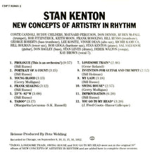 Load image into Gallery viewer, Stan Kenton : New Concepts Of Artistry In Rhythm (CD, Album, RE)