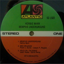 Load image into Gallery viewer, Herbie Mann : Memphis Underground (LP, Album, CTH)