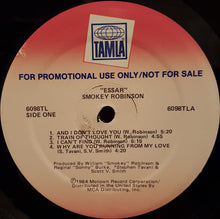 Load image into Gallery viewer, Smokey Robinson : Essar (LP, Album, Promo)