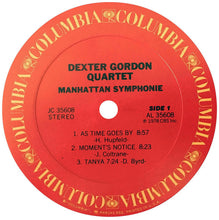 Load image into Gallery viewer, Dexter Gordon Quartet : Manhattan Symphonie (LP, Album)
