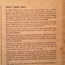 Load image into Gallery viewer, John Barry : Born Free (Original Sound Track Recording) (LP, Album, Mono)