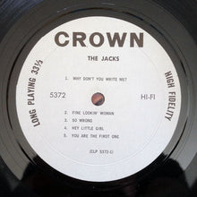 Laden Sie das Bild in den Galerie-Viewer, The Jacks : The Jacks (LP, Album, Mono, RE)
