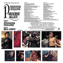 Load image into Gallery viewer, Bill Conti, Sylvester Stallone : Paradise Alley (LP, Album, Glo)