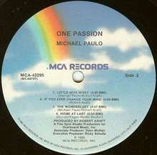 Charger l'image dans la galerie, Michael Paulo : One Passion (LP, Album, Pin)