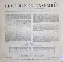 Charger l'image dans la galerie, Chet Baker Ensemble : Chet Baker Ensemble (10", Album, Mono)