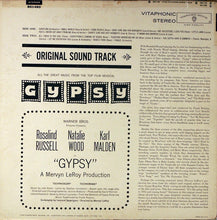 Load image into Gallery viewer, Rosalind Russell, Natalie Wood, Karl Malden : Gypsy (Original Sound Track) (LP, Album)