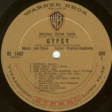 Load image into Gallery viewer, Rosalind Russell, Natalie Wood, Karl Malden : Gypsy (Original Sound Track) (LP, Album)