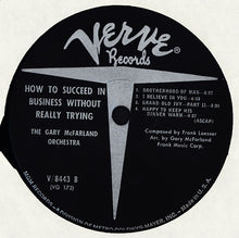 Laden Sie das Bild in den Galerie-Viewer, The Gary McFarland Orchestra : The Jazz Version Of "How To Succeed In Business Without Really Trying" (LP, Album, Mono)