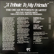 Load image into Gallery viewer, The Oscar Peterson Quartet : A Tribute To My Friends (LP, Album)