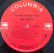 Load image into Gallery viewer, Tony Bennett : The Many Moods Of Tony (LP, Album)