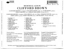 Load image into Gallery viewer, Clifford Brown : Memorial Album (CD, Album, Comp, Mono, RE, RM)