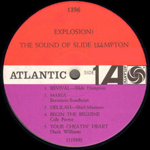 Charger l'image dans la galerie, Slide Hampton : Explosion! The Sound Of Slide Hampton (LP, Album, Mono)