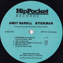 Laden Sie das Bild in den Galerie-Viewer, Andy Narell : Stickman (LP, Album)