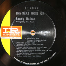 Load image into Gallery viewer, Sandy Nelson : The Beat Goes On (LP, Album, Ind)
