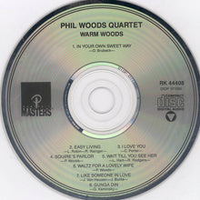 Charger l'image dans la galerie, Phil Woods Quartet* : Warm Woods (CD, Album, Mono, RE)