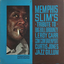 Load image into Gallery viewer, Memphis Slim : Memphis Slim's Tribute To Big Bill Broonzy, Leroy Carr, Cow Cow Davenport, Curtis Jones, Jazz Gillum (LP, Album, Mono)