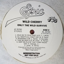Laden Sie das Bild in den Galerie-Viewer, Wild Cherry : Only The Wild Survive (LP, Album, Promo, San)