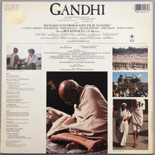 Laden Sie das Bild in den Galerie-Viewer, Ravi Shankar, George Fenton : Gandhi - Music From The Original Motion Picture Soundtrack (LP, Album, Gat)