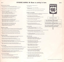 Laden Sie das Bild in den Galerie-Viewer, Wynonie Harris : Mr Blues Is Coming To Town (LP, Comp, Mono)