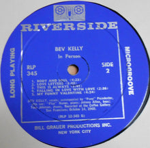 Load image into Gallery viewer, Bev Kelly : Bev Kelly In Person (LP, Album, Mono)